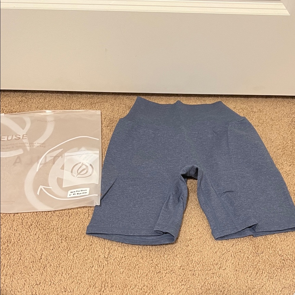 P’TULA BARE PRO  Short : 6” XS Blue Jean